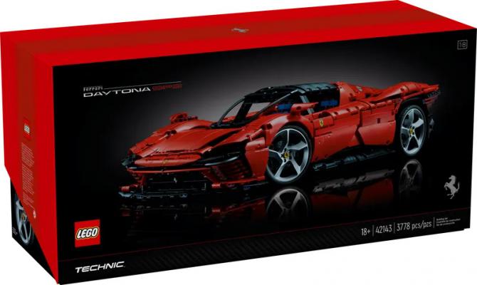 LEGO Bouwstenen 3000-4000 Technic Ferrari Daytona SP3 (42143), huren vanaf €13,75/week