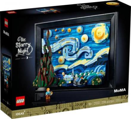 LEGO Bouwstenen 2000-3000 Ideas Vincent van Gogh - De sterrennacht - 21333A (21333A) — 2.316 stukjes, huren vanaf €9,25/week