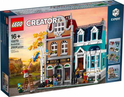 LEGO Bouwstenen 2000-3000 Creator Expert Boekenwinkel (10270) — 2.504 stukjes, huren vanaf €9,75/week