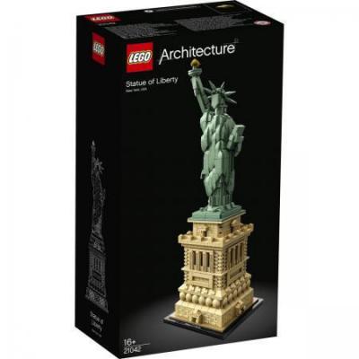 LEGO Architecture Vrijheidsbeeld (21042) — 1.685 stukjes, huren vanaf €5,00/week