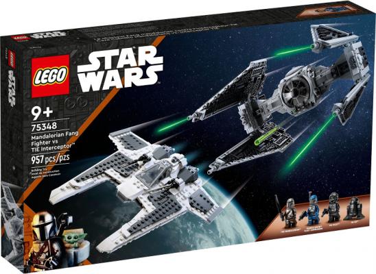 LEGO Star Wars Mandalorian Fang Fighter vs TIE Interceptor - 75348-NEW (75348), huren vanaf €4,25/week