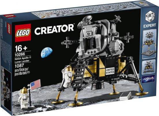 LEGO Bouwstenen 1000-2000 Creator Expert NASA Apollo 11 Maanlander (10266), huren vanaf €5,25/week