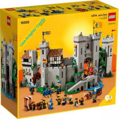 LEGO Bouwstenen 4000-5000 Lion Knights castle - 10305B (10305B) — 4.514 stukjes, huren vanaf €13,75/week
