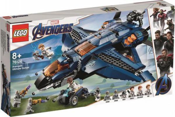 LEGO Bouwstenen 0000-1000 Marvel Avengers: Endgame Ultieme Quinjet - 76126A (76126A), huren vanaf €5,00/week