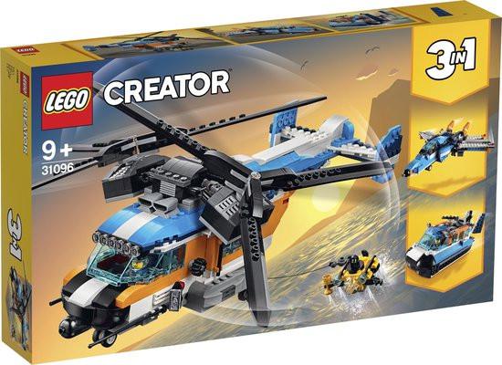 LEGO Creator Dubbel-rotor Helikopter (31096), huren vanaf €3,00/week