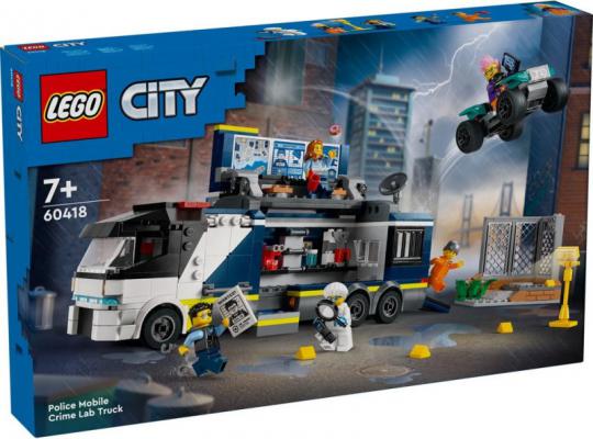 LEGO City Politielaboratorium in truck - 60418-NEW (60418), huren vanaf €4,25/week
