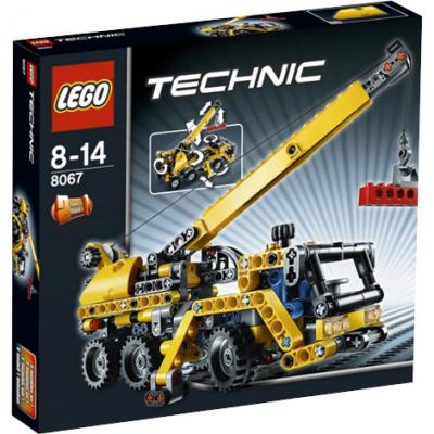 LEGO Bouwstenen 0000-1000 Technic Mini Mobiele Kraan (8067), huren vanaf €1,50/week