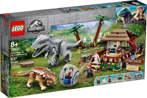 LEGO Jurassic Park Indominus Rex vs. Ankylosaurus (75941), huren vanaf €4,75/week