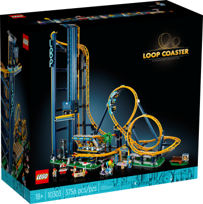 LEGO Bouwstenen 3000-4000 Icons Loop Coaster (10303), huren vanaf €13,75/week