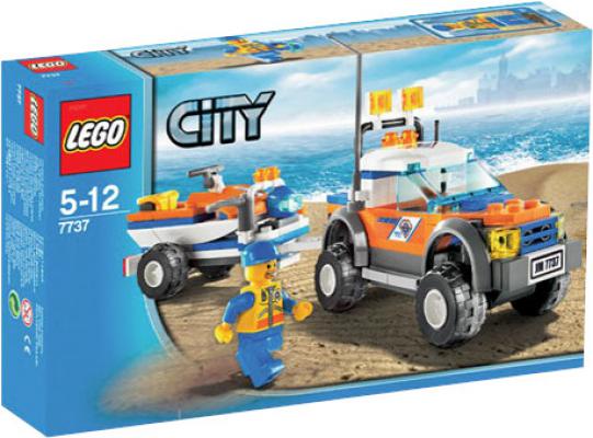 LEGO City Coast Guard 4WD Jet Scooter (7737), huren vanaf €1,00/week