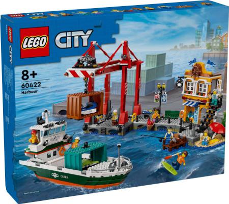 LEGO City Haven met vrachtschip - 60422-NEW (60422) — 1.226 stukjes, huren vanaf €7,00/week