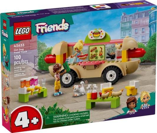 LEGO Friends Hotdogfoodtruck - 42633-NEW (42633) — 100 stukjes, huren vanaf €2,00/week