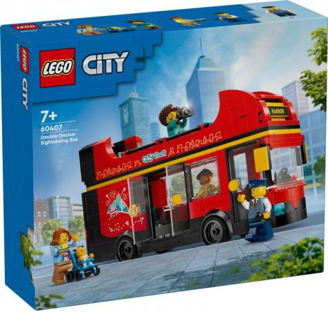 LEGO City Toeristische rode dubbeldekker - 60407-NEW (60407), huren vanaf €2,25/week