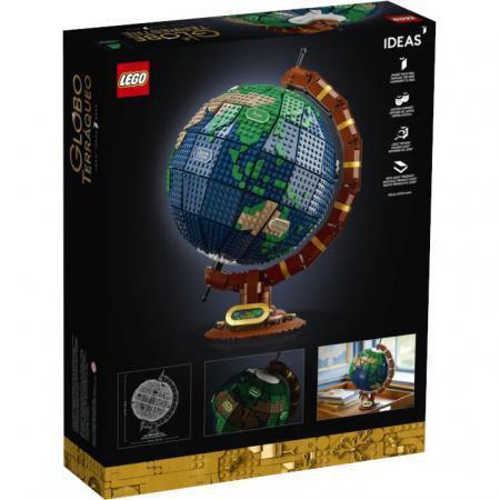 LEGO Bouwstenen 2000-3000 IDEAS Wereldbol - 21332E (21332E), huren vanaf €10,75/week