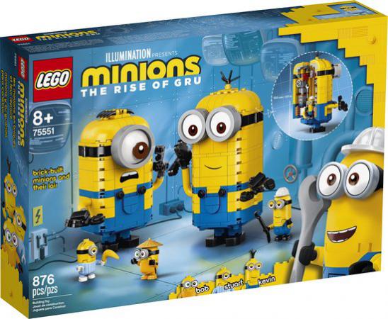 LEGO Bouwstenen 0000-1000 Minions Minions-figuren van Stenen en hun Schuilplaats - 75551A (75551A), huren vanaf €4,50/week