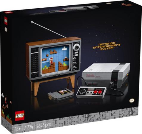 LEGO Bouwstenen 2000-3000 Nintendo Entertainment System - 71374D (71374D) — 2.646 stukjes, huren vanaf €11,25/week