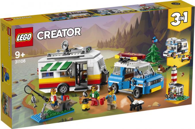 LEGO Creator 3-in-1 Creator Familievakantie met Caravan - 31108C (31108C), huren vanaf €4,75/week