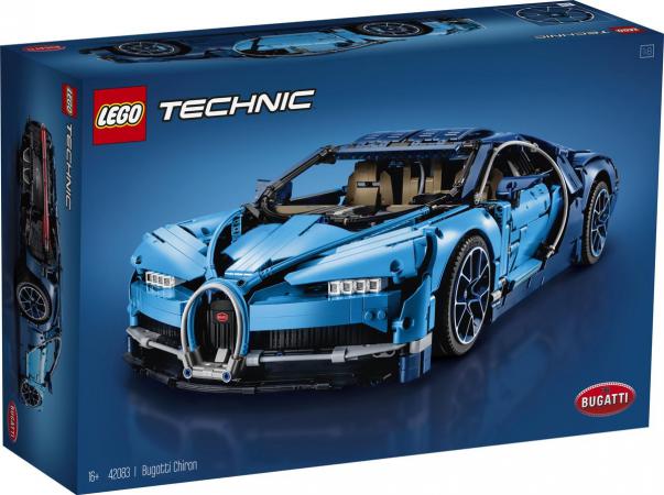 LEGO Bouwstenen 3000-4000 Technic Bugatti Chiron - 42083H (42083H) — 3.599 stukjes, huren vanaf €12,75/week