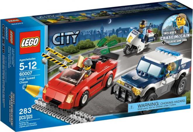 LEGO City Snelle achtervolging (60007), huren vanaf €1,25/week