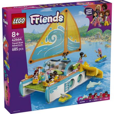 LEGO Friends Avontuurlijke bootreis (42664) — 685 stukjes, huren vanaf €4,50/week