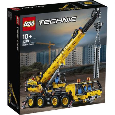 LEGO Bouwstenen 1000-2000 Technic Mobiele Kraan - 42108B (42108), huren vanaf €5,25/week