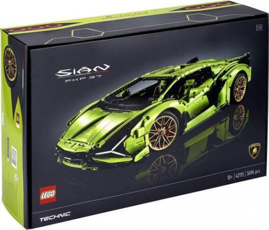LEGO Bouwstenen 3000-4000 Technic Lamborghini Sian FKP 37 - 42115M (42115M), huren vanaf €11,75/week