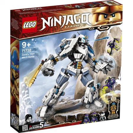 LEGO Ninjago Legacy Zanes Titanium Mecha Duel - 71738A (71738A), huren vanaf €3,75/week