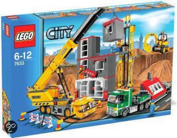 LEGO City Construction Site (7633) — 898 stukjes, huren vanaf €5,25/week