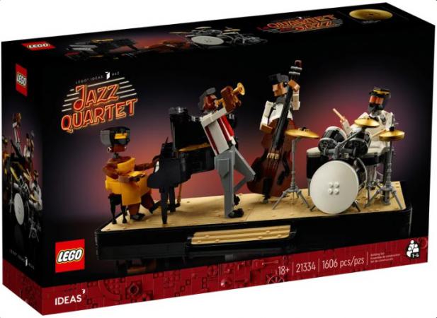 LEGO Bouwstenen 1000-2000 Ideas Jazzkwartet - 21334A (21334A), huren vanaf €6,75/week
