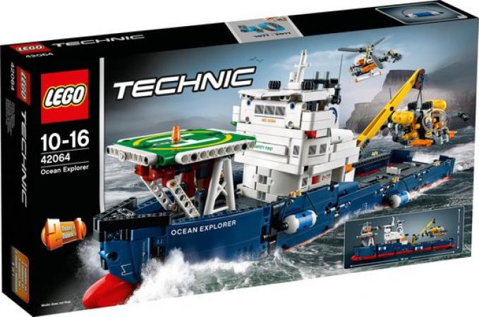 LEGO Bouwstenen 1000-2000 Technic Oceaanonderzoeker (42064), huren vanaf €7,75/week