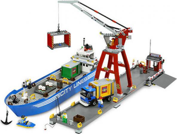 LEGO City Harbor (7994), huren vanaf €9,25/week