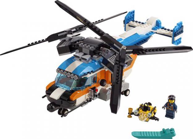LEGO Creator 3-in-1 Creator Dubbel-rotor Helikopter - 31096A (31096), huren vanaf €3,00/week