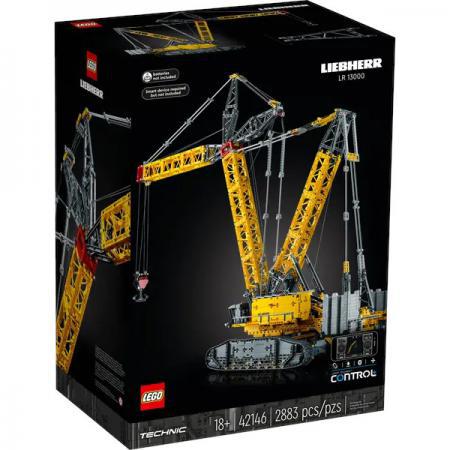 LEGO Bouwstenen 2000-3000 Technic Liebherr Rupsbandkraan LR 13000 - 42146A (42146A), huren vanaf €13,75/week