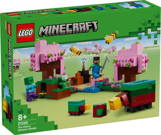 LEGO Bouwstenen 0000-1000 Minecraft De kersenbloesemtuin - 21260-NEW (21260), huren vanaf €2,75/week