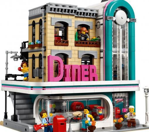 LEGO Creator Expert Diner in de Stad - 10260U (10260U), huren vanaf €9,75/week
