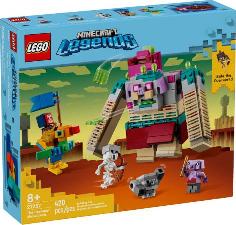 LEGO Bouwstenen 0000-1000 Minecraft Duel met de Verslinder - 21257-NEW (21257) — 420 stukjes, huren vanaf €3,75/week