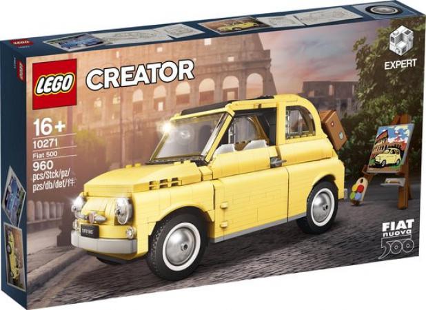 LEGO Bouwstenen 0000-1000 Creator Expert Fiat 500 - 10271B (10271B), huren vanaf €4,25/week
