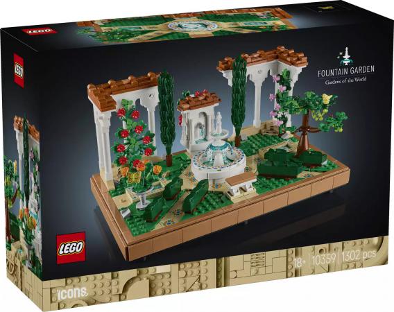 LEGO Bouwstenen 1000-2000 Icons Tuin met fontein - 10359-NEW (10359), huren vanaf €6,25/week