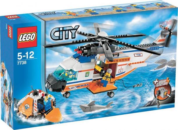 LEGO City Kustwachthelicopter (7738), huren vanaf €1,25/week