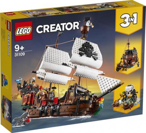 LEGO Creator 3-in-1 Creator Piratenschip (31109), huren vanaf €5,75/week