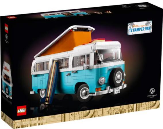 LEGO Bouwstenen 2000-3000 Creator Expert Volkswagen T2 Kampeerbus (10279), huren vanaf €9,25/week