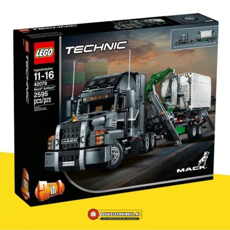 LEGO Bouwstenen 2000-3000 Technic Mack Anthem - 42078C (42078C), huren vanaf €10,25/week