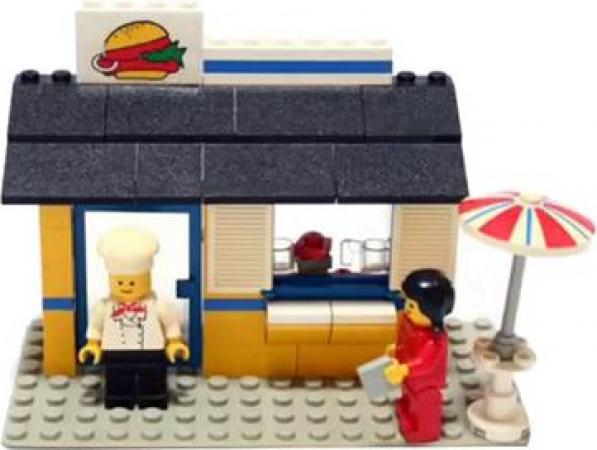 LEGO Town Hamburger Stand (6683), huren vanaf €1,25/week