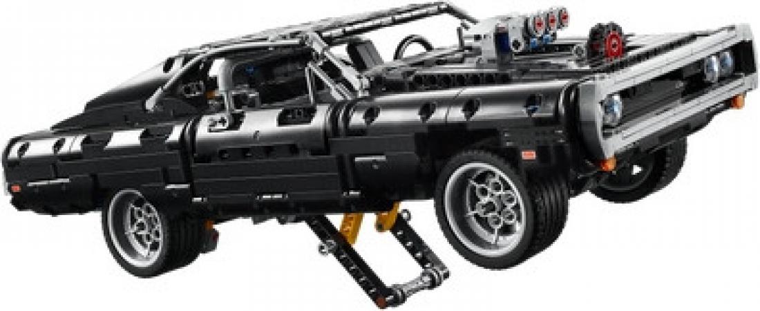 LEGO Bouwstenen 1000-2000 Technic Doms Dodge Charger - 42111L (42111L) — 1.077 stukjes, huren vanaf €5,50/week