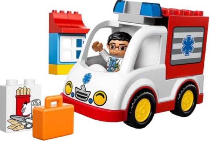 LEGO DUPLO Ambulance (10527), huren vanaf €0,75/week