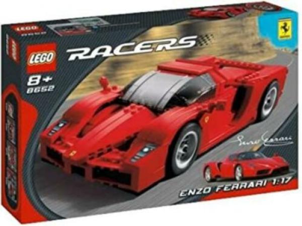 LEGO Bouwstenen 0000-1000 Racers Enzo Ferrari 1:17 (8652), huren vanaf €4,25/week