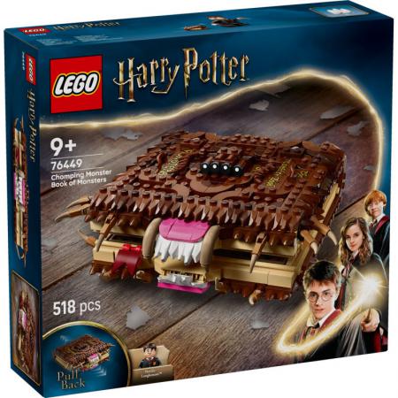 LEGO Bouwstenen 0000-1000 Harry Potter Het Monsterlijke Monsterboek (76449) — 518 stukjes, huren vanaf €3,50/week
