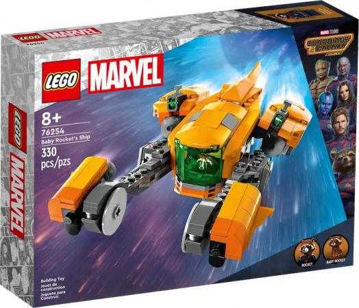 LEGO Nieuw Super Heroes Het schip van Baby Rocket - 76254-NEW (76254), huren vanaf €2,25/week