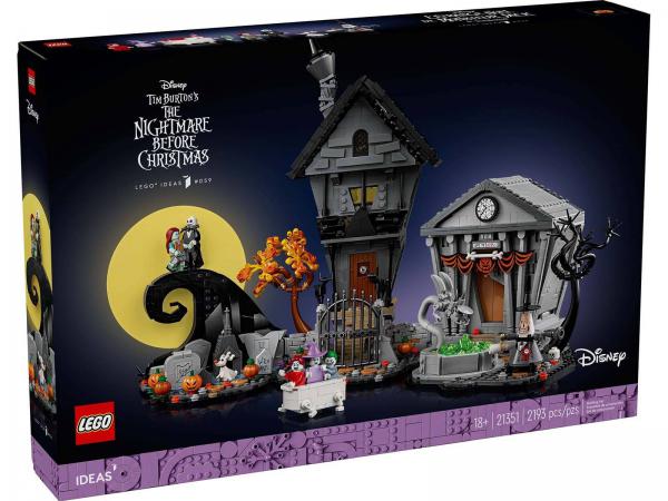 LEGO Nieuw Ideas Disney Tim Burton's The Nightmare Before Christmas - 21351-NEW (21351), huren vanaf €11,50/week
