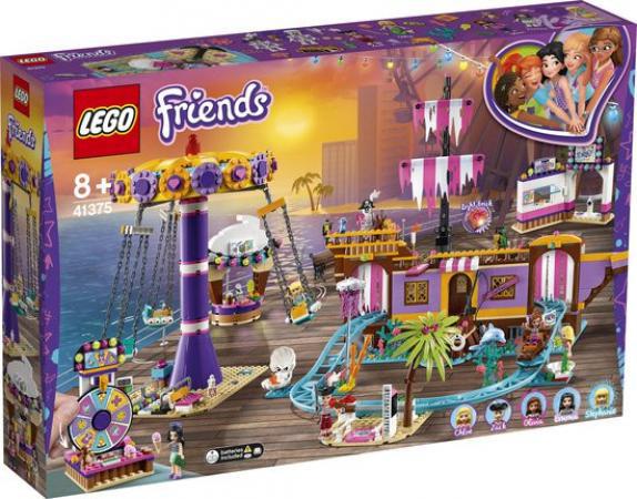 LEGO Friends Heartlake City Pier met Kermisattracties - 41375D (41375D), huren vanaf €7,25/week